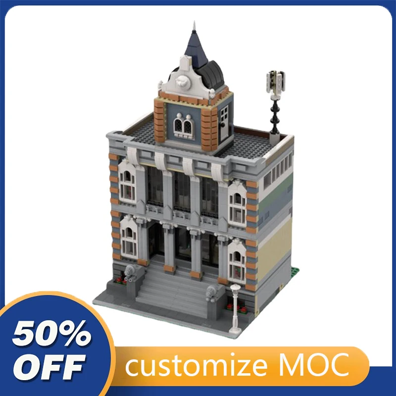 2888PCS Customized MOC Modular City Library street view Model Building Blocks Bricks Children birthday toys Christmas gifts
2888PCS Customized MOC Modular City Library street view Model Building Blocks Bricks Children birthday toys Christmas gifts
