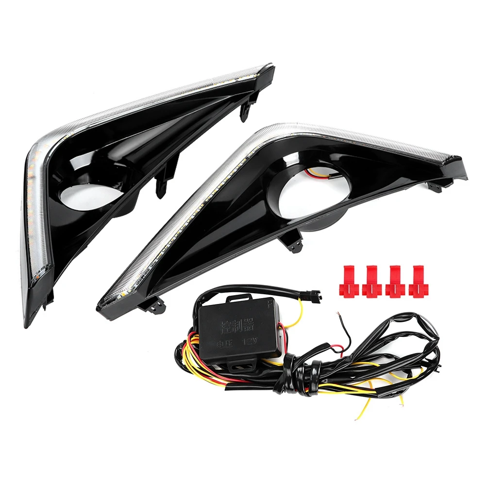 Pair of 12V LED Dual Colors Daytime Running Lights Fits for Toyota Rush 18-19 for for for for for for for for for for
Pair of 12V LED Dual Colors Daytime Running Lights Fits for Toyota Rush 18-19 for for for for for for for for for for