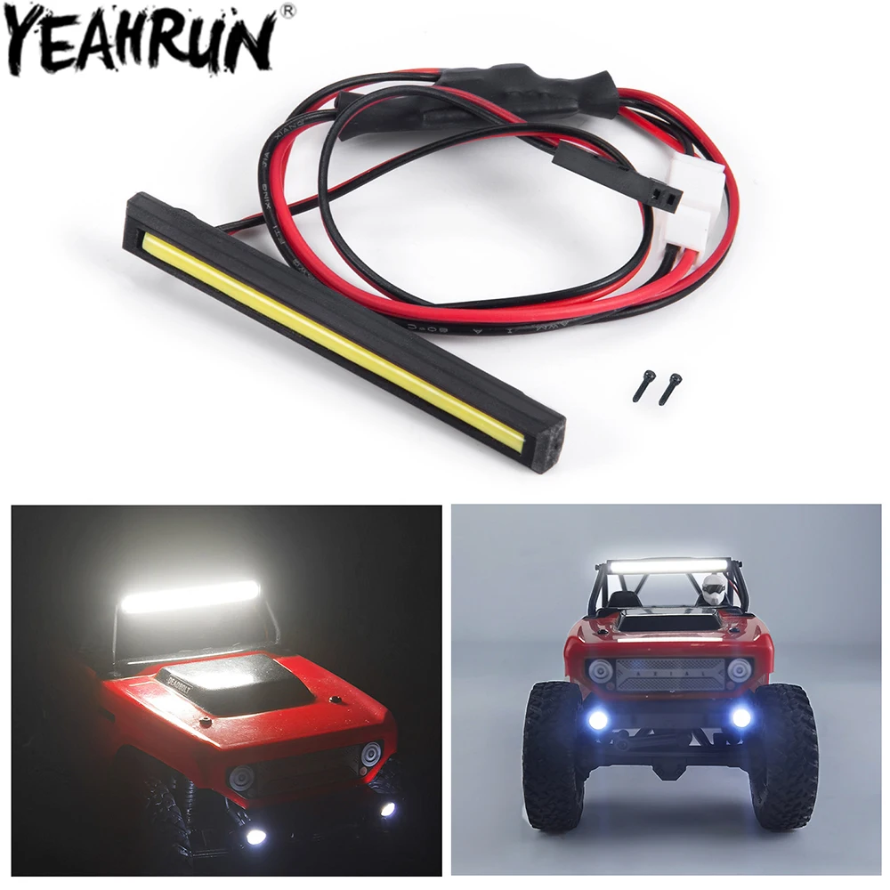 Светодиодсветильник осветительная панель YEAHRUN на радиоуправлении, осветительная фара для радиоуправляемого гусеничного станка 1/24 Axial SCX24 ...
Светодиодсветильник осветительная панель YEAHRUN на радиоуправлении, осветительная фара для радиоуправляемого гусеничного станка 1/24 Axial SCX24 ...