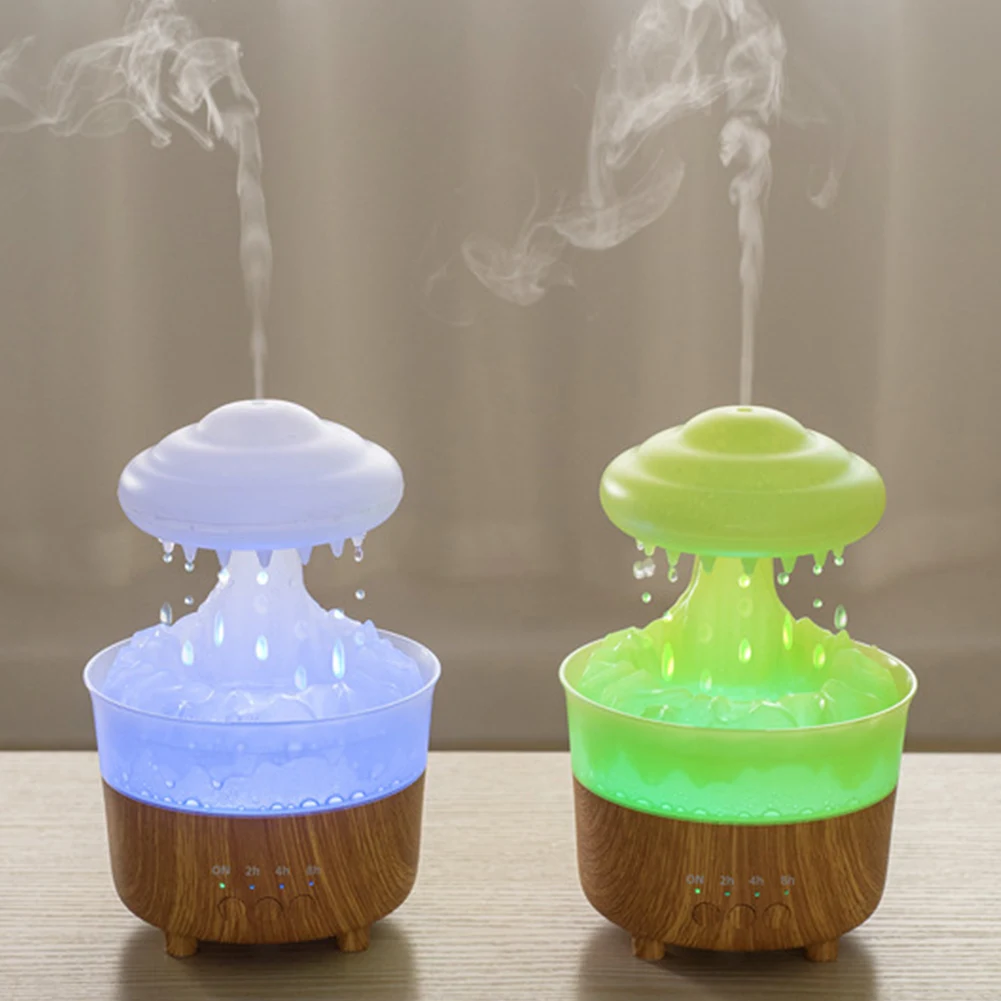 Rain Cloud Aroma Diffuser Rechargable Water Drops Sounds Diffuser with Romote Control Multi-purpose for Sleeping Relaxing
Rain Cloud Aroma Diffuser Rechargable Water Drops Sounds Diffuser with Romote Control Multi-purpose for Sleeping Relaxing