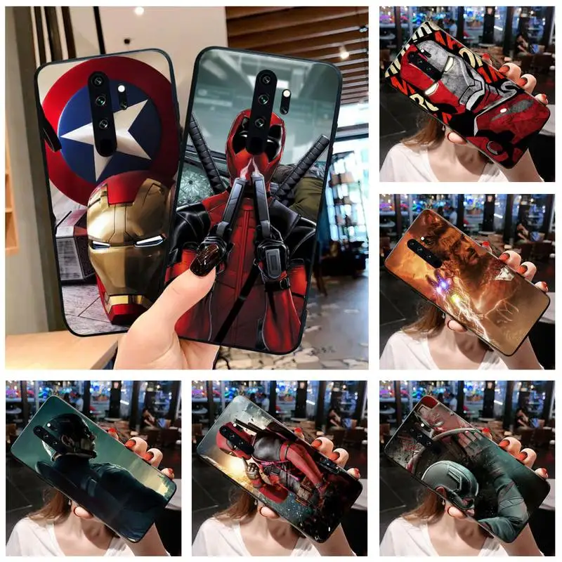 Iron Man Deadpool Captain America Phone Case Silicone soft for Redmi 9A 8A Note 11 10 9 8 8T Redmi 9 K20 K30 K40 Pro Max
Iron Man Deadpool Captain America Phone Case Silicone soft for Redmi 9A 8A Note 11 10 9 8 8T Redmi 9 K20 K30 K40 Pro Max