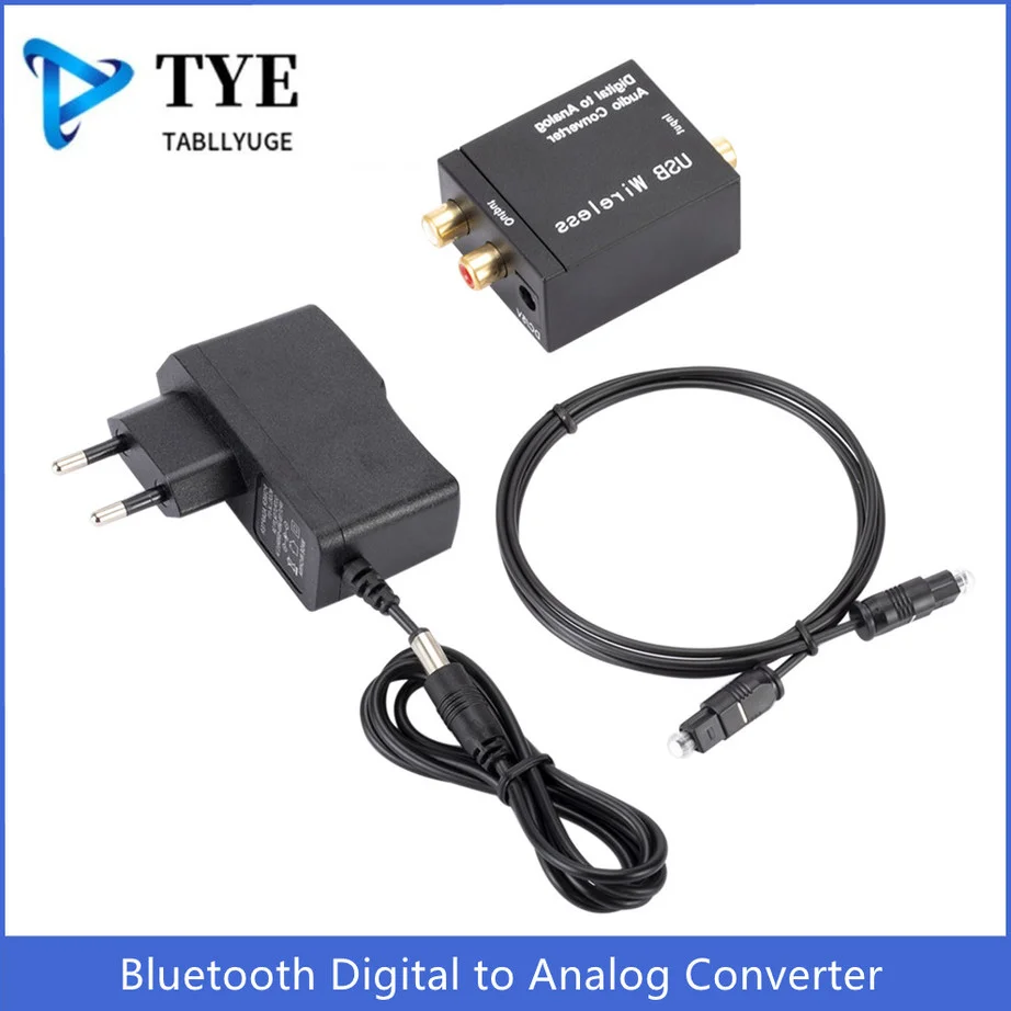YIGETOHDE Bluetooth Digital to Analog Audio Converter Adapter Amplifier Decoder Optical Fiber Coaxial Signal to Analog DAC Spdif 
YIGETOHDE Bluetooth Digital to Analog Audio Converter Adapter Amplifier Decoder Optical Fiber Coaxial Signal to Analog DAC Spdif
