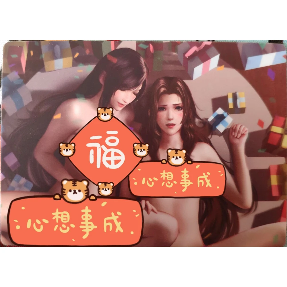 Single Card Final Fantasy Game Collection Card Tifa Lockhart Aerith Sexy Hottie Gentle Matte Card Anime Peripheral Gift 63*88mm
Single Card Final Fantasy Game Collection Card Tifa Lockhart Aerith Sexy Hottie Gentle Matte Card Anime Peripheral Gift 63*88mm