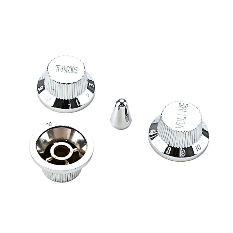 A5KC 3Pcs Guitar Potentiometer Control Knobs Electric Guitar Volume Tone Knobs for Electric Guitar Bass Sound Tuning Control
A5KC 3Pcs Guitar Potentiometer Control Knobs Electric Guitar Volume Tone Knobs for Electric Guitar Bass Sound Tuning Control