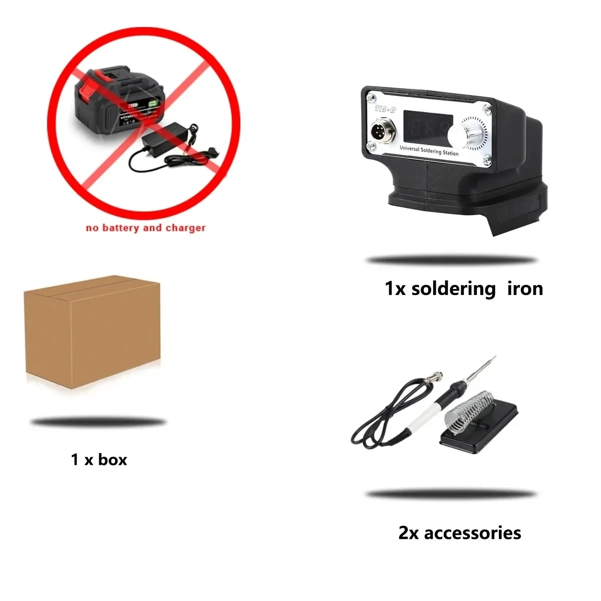 Электрический паяльник WOYOFADA T12-D
Электрический паяльник WOYOFADA T12-D