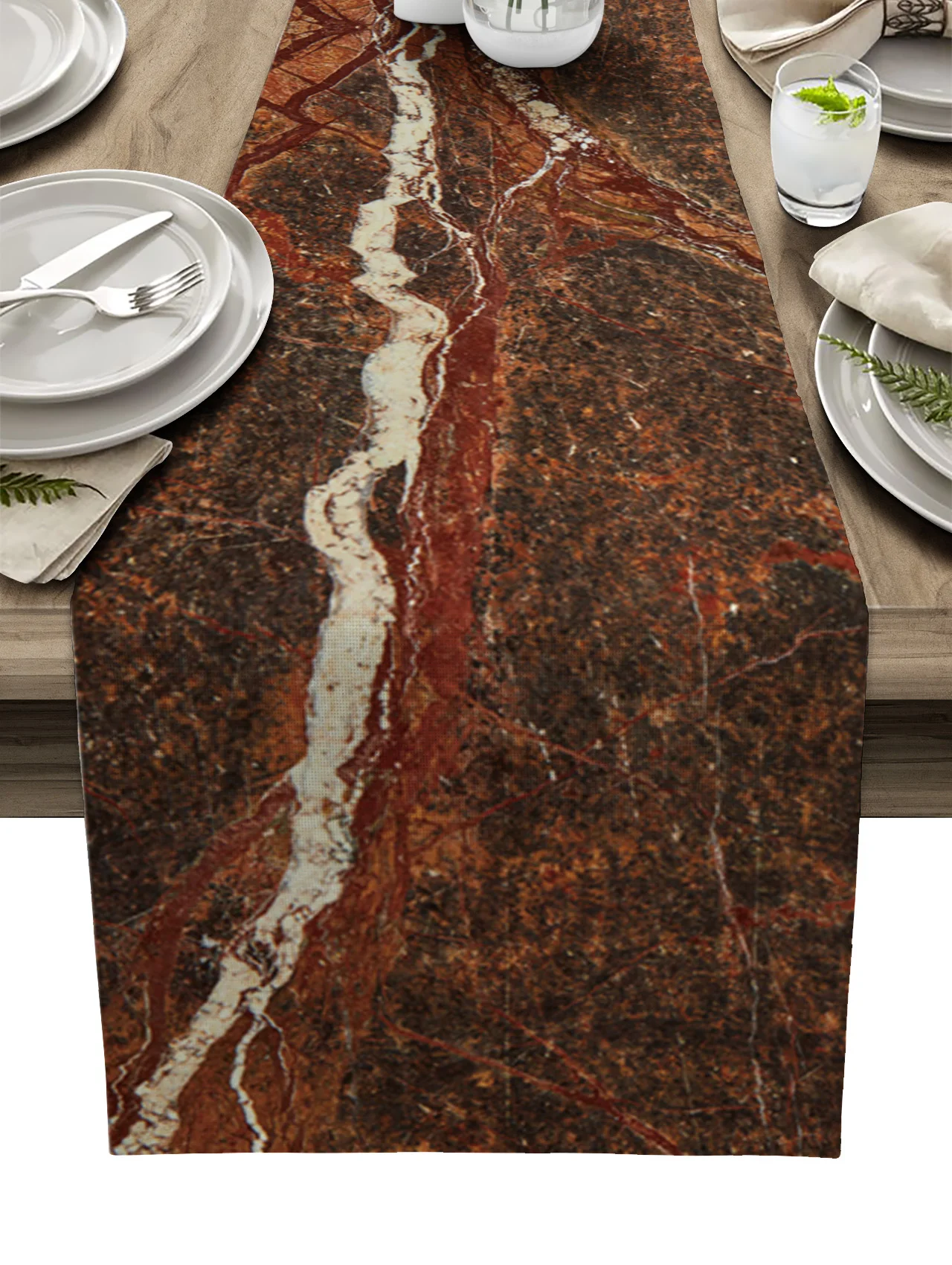 Marble Brown Pattern Table Runner Wedding Table Decoration Kitchen Tablecloth Coasters Table Mat Table Runners
Marble Brown Pattern Table Runner Wedding Table Decoration Kitchen Tablecloth Coasters Table Mat Table Runners
