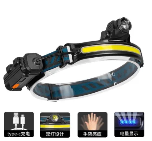 LED Headlamp Rechargeable 270° Wide Beam Zoomable LED Head Lamp with Motion Sensor 6 Modes for Running Fishing Hiking led
LED Headlamp Rechargeable 270° Wide Beam Zoomable LED Head Lamp with Motion Sensor 6 Modes for Running Fishing Hiking led