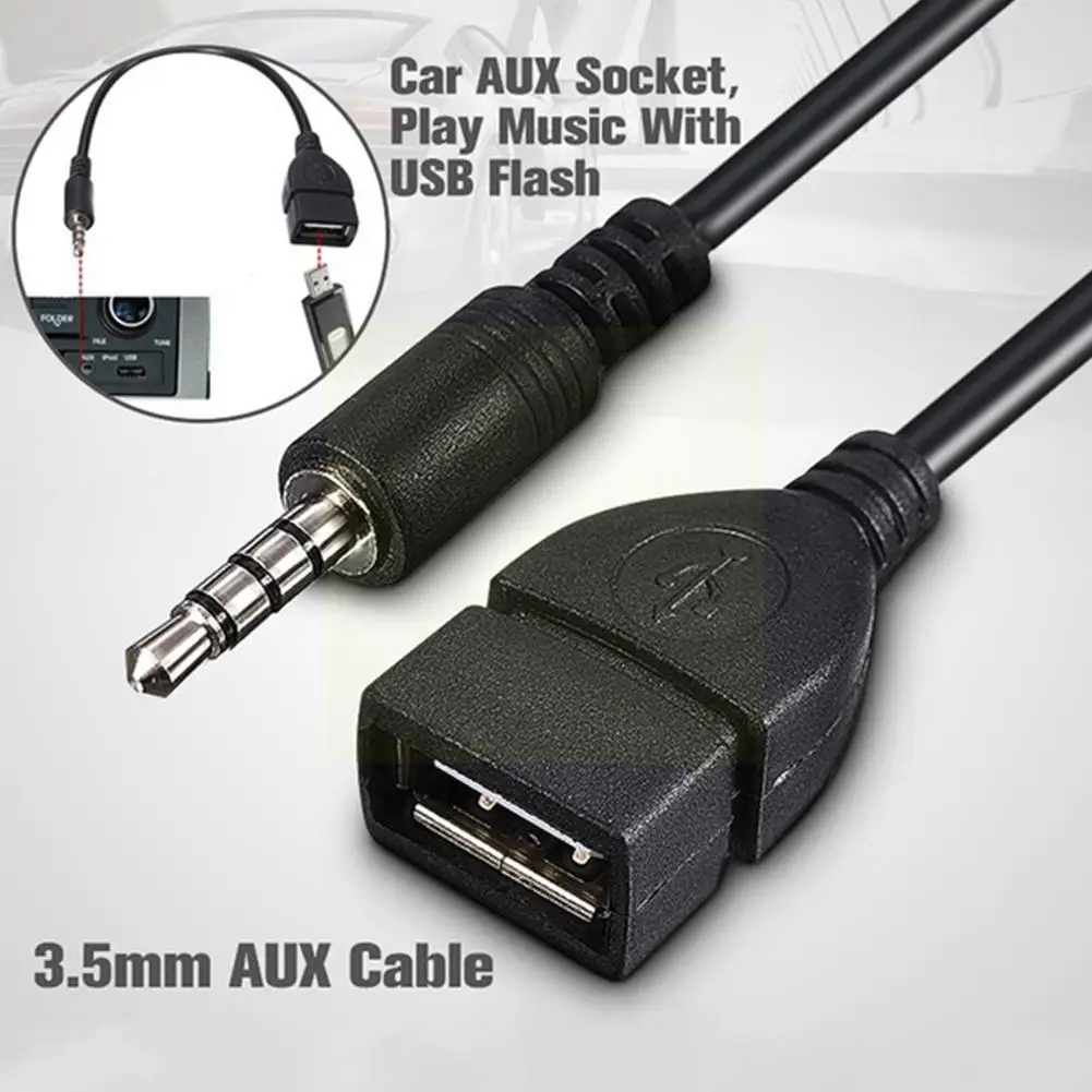 3.5mm Male Audio Aux Jack To Usb 2.0 Type A Female Otg Converter Adapter Cable Stereo Audio Aux Adapter Cable For Car Mp3 S4k6
3.5mm Male Audio Aux Jack To Usb 2.0 Type A Female Otg Converter Adapter Cable Stereo Audio Aux Adapter Cable For Car Mp3 S4k6
