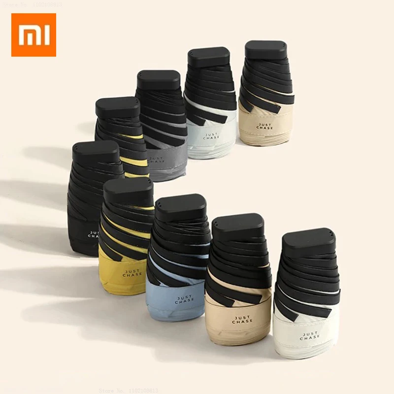 Мини-зонт Xiaomi женский Карманный, плоский портативный, 6 складываний, с черным покрытием, дорожный Ультрафиолетовый солнцезащитный
Мини-зонт Xiaomi женский Карманный, плоский портативный, 6 складываний, с черным покрытием, дорожный Ультрафиолетовый солнцезащитный