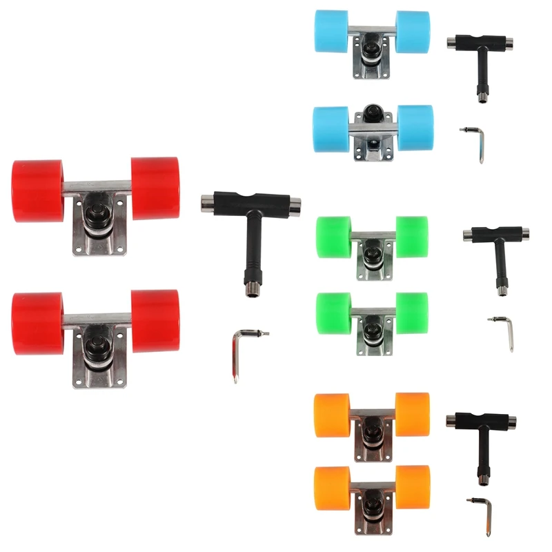 Hot Mini Skateboard Truck 3.25Inch Parts Skateboard 60X45mm ABEC 9 Bearing Kit Truck
Hot Mini Skateboard Truck 3.25Inch Parts Skateboard 60X45mm ABEC 9 Bearing Kit Truck