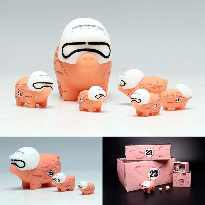 Pink Pig No. 23 doll 1:64 1:43 1:18 with car model scene pendant New Year gift decoration high-end collection
Pink Pig No. 23 doll 1:64 1:43 1:18 with car model scene pendant New Year gift decoration high-end collection