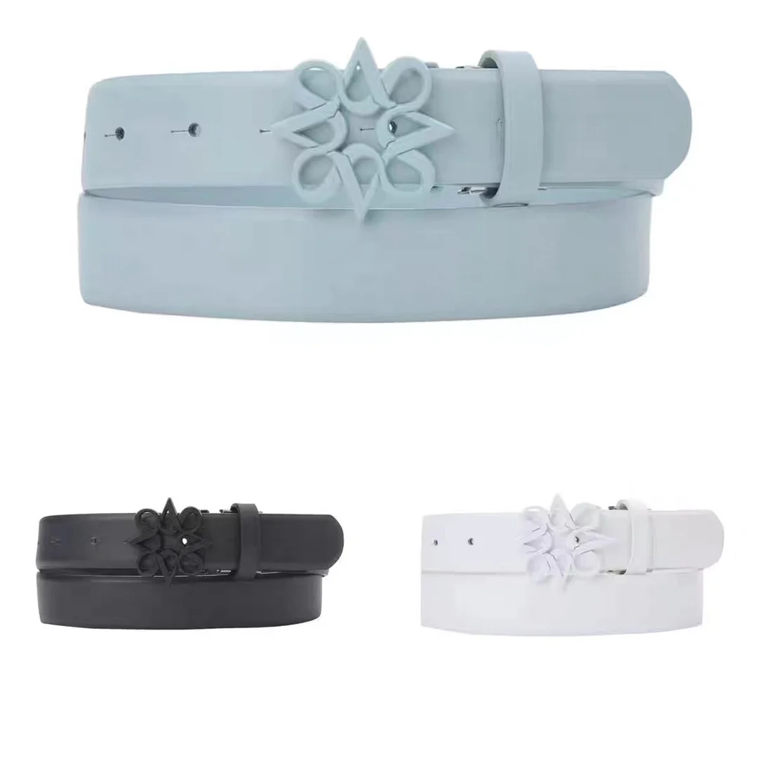Golf women's summer STANDREWS new fashion pin buckle belt raw leather wear-resistant scratch-resistant belt
Golf women's summer STANDREWS new fashion pin buckle belt raw leather wear-resistant scratch-resistant belt