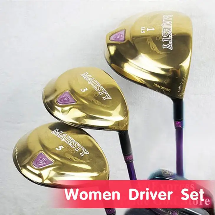 

2023 Women Golf driver set Majesty Prestigio 9 Golf drivers 11.5 loft Driver clubs Graphite Golf shaft L flex With Head cover
