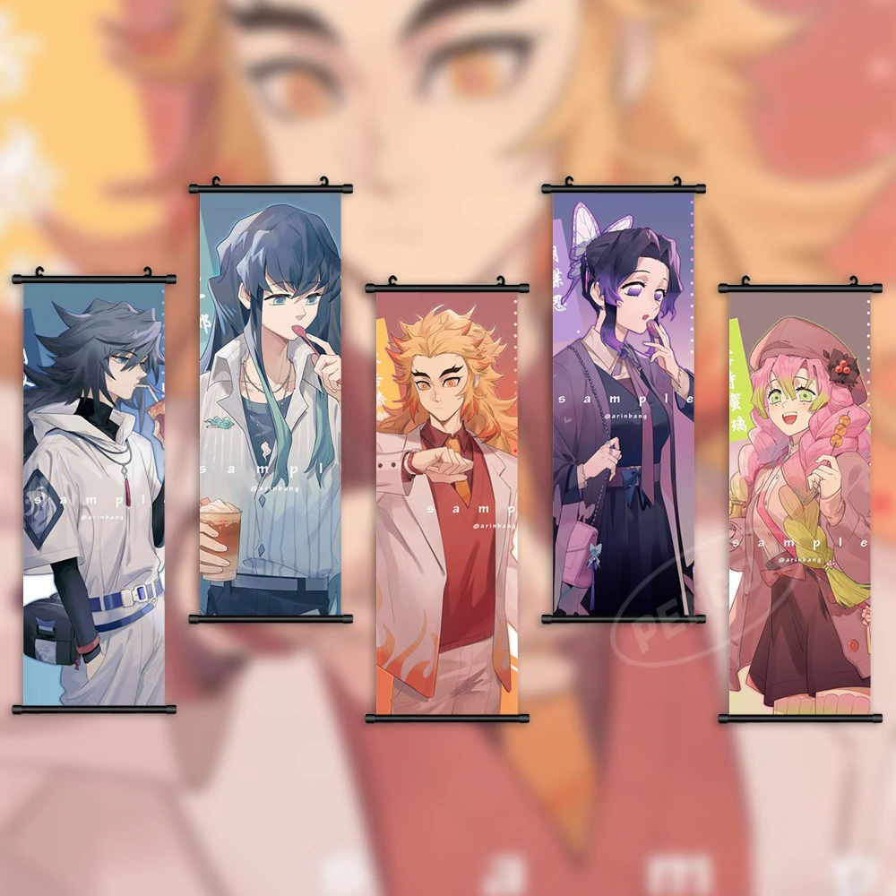 Wall Art Hanging Demon Slayer Scrolls Canvas Kanroji Mitsuri Mural Pictures Tomioka Giyuu Painting Print Anime Poster Home Decor
Wall Art Hanging Demon Slayer Scrolls Canvas Kanroji Mitsuri Mural Pictures Tomioka Giyuu Painting Print Anime Poster Home Decor