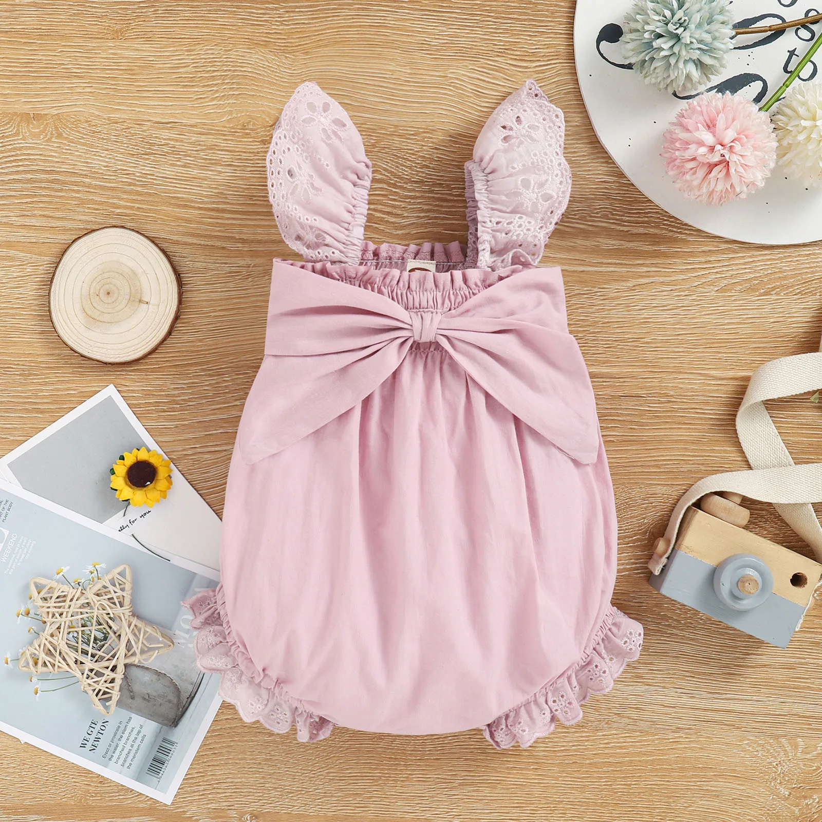 Infant Girls Lace Sleeveless Bowknot Romper Newborn Bodysuits Clothes Girl 5t Clothes Little Girls Clothes
Infant Girls Lace Sleeveless Bowknot Romper Newborn Bodysuits Clothes Girl 5t Clothes Little Girls Clothes
