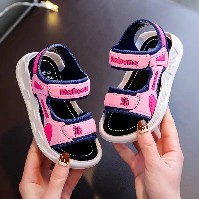 Girls' Sandals New Summer Soft Sole Anti Slip Boys' Flat Bottom Sports Children's Beach Sandals
Girls' Sandals New Summer Soft Sole Anti Slip Boys' Flat Bottom Sports Children's Beach Sandals