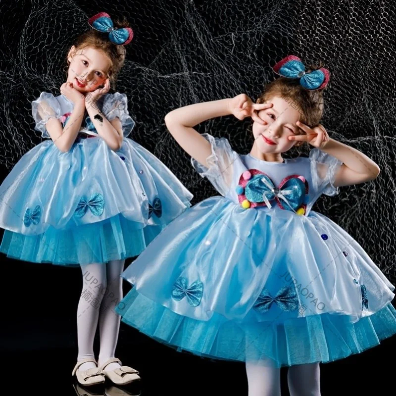 Colorful Fairy Tale Performance Dress, Gauze Dress, Fluffy Performance Dress, Little Girl Ballet Dress, New Year's Day Princess
Colorful Fairy Tale Performance Dress, Gauze Dress, Fluffy Performance Dress, Little Girl Ballet Dress, New Year's Day Princess