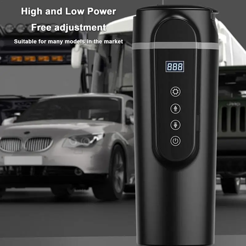 Car Heating Mug With Anti-Spill Lid AutomotiveHeated Smart Mug With Temperature Control Universal Electric Heating Travel Mug
Car Heating Mug With Anti-Spill Lid AutomotiveHeated Smart Mug With Temperature Control Universal Electric Heating Travel Mug