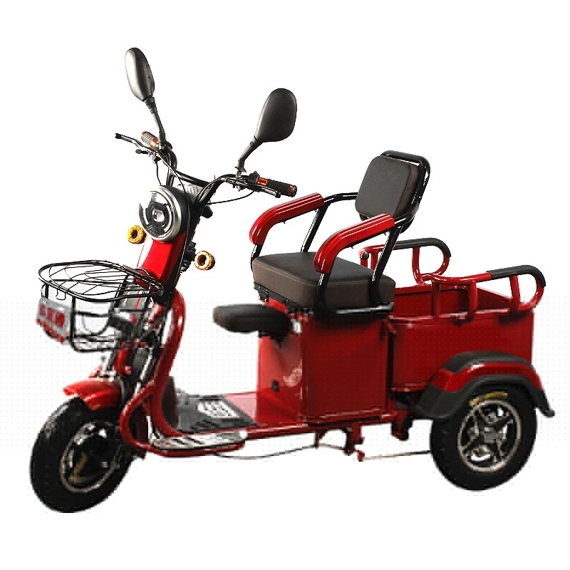 800W 48V12A Thee-wheeled Electric Motorcycle with Lithium Battery Load 250kg 14-3.00-8 Vaccum Tire Ebike for Adult
800W 48V12A Thee-wheeled Electric Motorcycle with Lithium Battery Load 250kg 14-3.00-8 Vaccum Tire Ebike for Adult