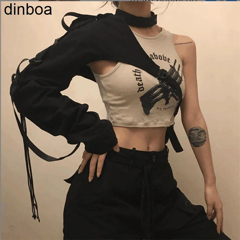 Stylish Drawstring Ribbons Long Sleeve One Shoulder Hoodies2022top Y2k Women Autumn Skew Collar Ultra Short Pullover Crop Tops
Stylish Drawstring Ribbons Long Sleeve One Shoulder Hoodies2022top Y2k Women Autumn Skew Collar Ultra Short Pullover Crop Tops