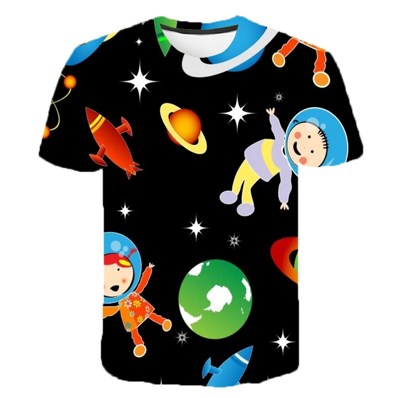 Astronaut Print T-shirts for Boy Cotton Baby Girls Long Sleeve Rocket Tops Child Summer Space Tshirt Kids Clothes
Astronaut Print T-shirts for Boy Cotton Baby Girls Long Sleeve Rocket Tops Child Summer Space Tshirt Kids Clothes