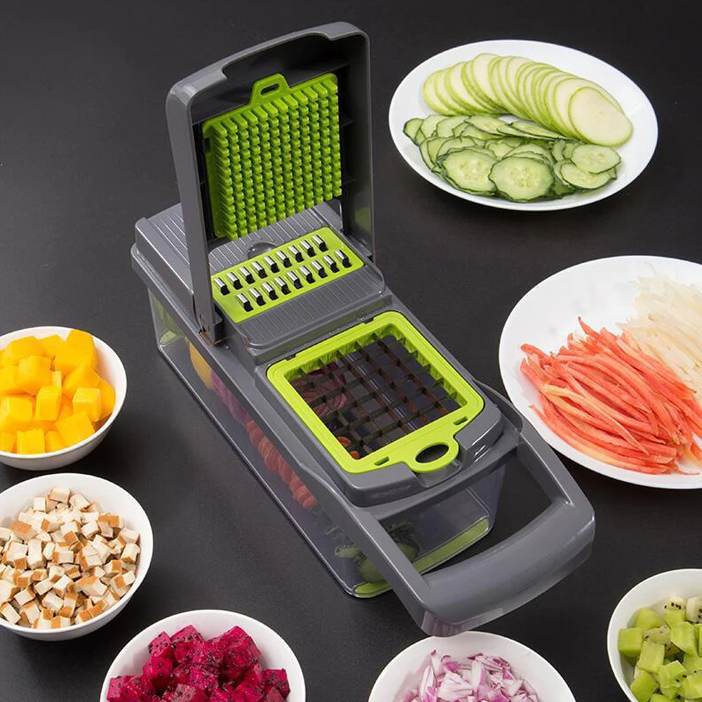 Vegetable Cutter Multifunctional Slicer Fruit Potato Peeler Carrot Grater Kitchen Accessories Basket Vegetable Slicer
Vegetable Cutter Multifunctional Slicer Fruit Potato Peeler Carrot Grater Kitchen Accessories Basket Vegetable Slicer