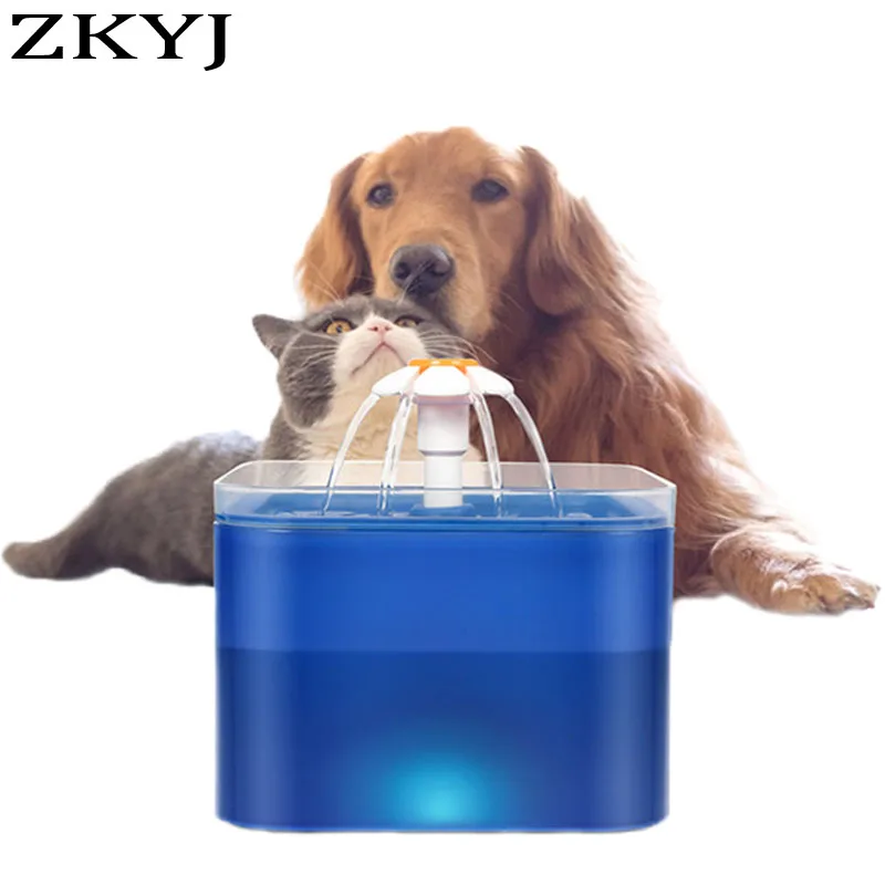 2L Pet Water Feeder Dispenser Fountain With LED light Drinking Fountain Filter Automatic Pet Fountain Drinking For Cats Dogs
2L Pet Water Feeder Dispenser Fountain With LED light Drinking Fountain Filter Automatic Pet Fountain Drinking For Cats Dogs