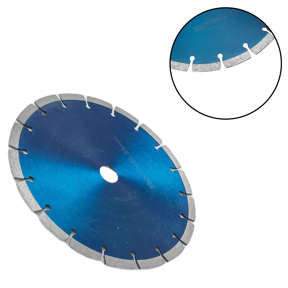 230mm Diamond Cutting Disc Concrete Cutting wheel 12mm Segment Height Universal For angle grinder Practical New
230mm Diamond Cutting Disc Concrete Cutting wheel 12mm Segment Height Universal For angle grinder Practical New