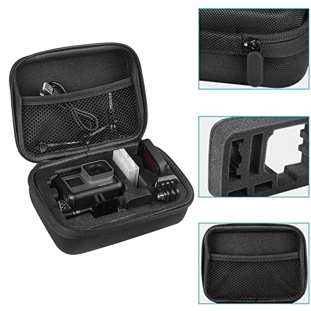 Action Camera Accessories S Size Bag for Gopro Hero 9 8 7 6 Xiaomi Yi 4K Portable Case Camera Box for OSMO EKEN H9 Sport Camera
Action Camera Accessories S Size Bag for Gopro Hero 9 8 7 6 Xiaomi Yi 4K Portable Case Camera Box for OSMO EKEN H9 Sport Camera