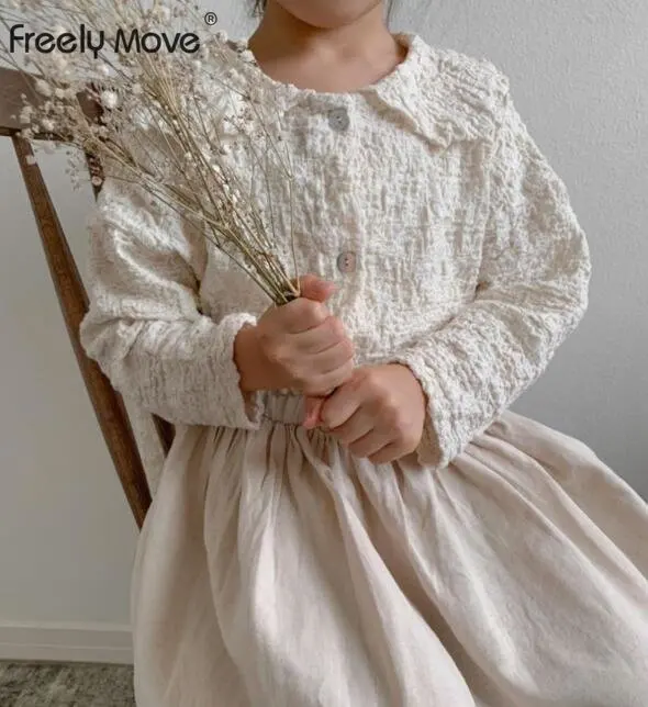 Freely Move Fashion Girls Blouse Baby Girls Long Sleeve Top Clothing Cotton Blouse for Girl Lapel Shirts Solid Blouse for Girls
Freely Move Fashion Girls Blouse Baby Girls Long Sleeve Top Clothing Cotton Blouse for Girl Lapel Shirts Solid Blouse for Girls