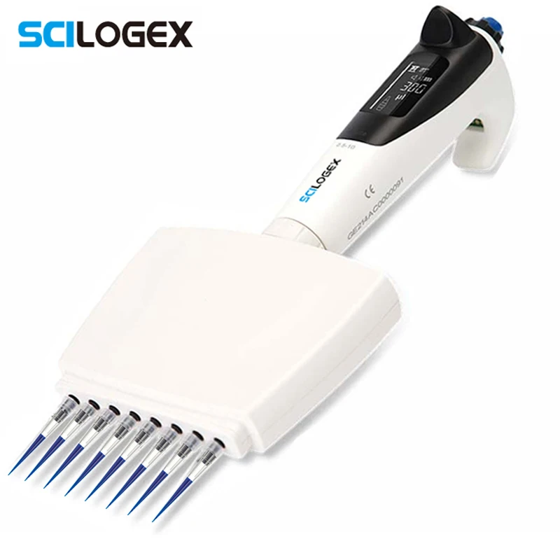 SCILOGEX DPette Multifunctional Electric Eight-channel Pipette Laboratory Dispenser Pipettor 0.5-10ul/10-100ul/30-300ul
SCILOGEX DPette Multifunctional Electric Eight-channel Pipette Laboratory Dispenser Pipettor 0.5-10ul/10-100ul/30-300ul