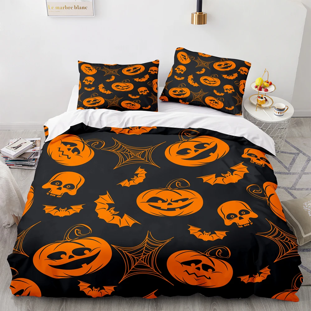 Homesky Bedding Set Halloween Style Duvet Cover Single Double Full Queen King Size Quilt Cover Pillowcase Decor Bedclothes
Homesky Bedding Set Halloween Style Duvet Cover Single Double Full Queen King Size Quilt Cover Pillowcase Decor Bedclothes