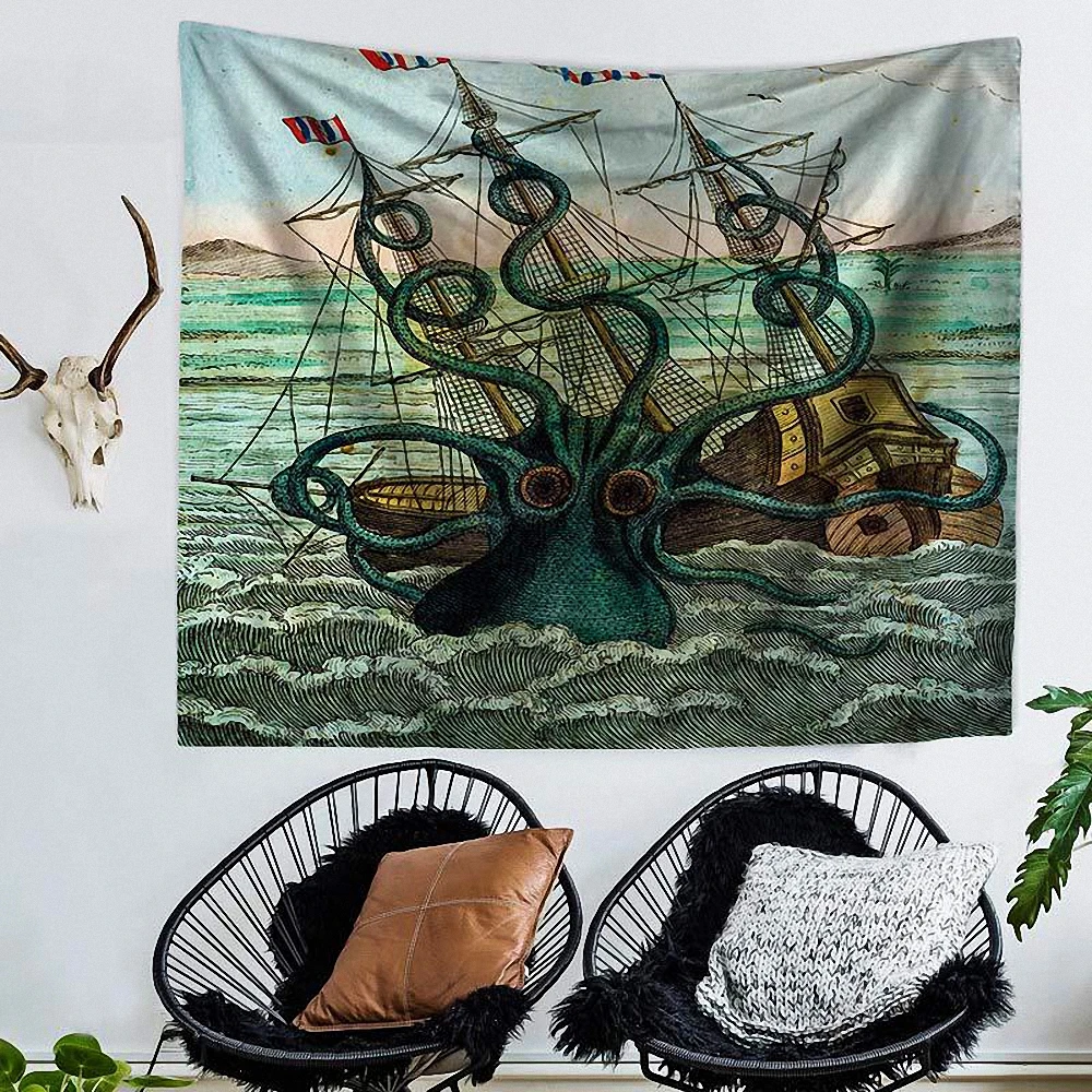 Marine life Poster Wall Art Vintage Decorative Banner Flag Sea turtle sea horse octopus jellyfish whale squid Wallpaper Tapestry
Marine life Poster Wall Art Vintage Decorative Banner Flag Sea turtle sea horse octopus jellyfish whale squid Wallpaper Tapestry