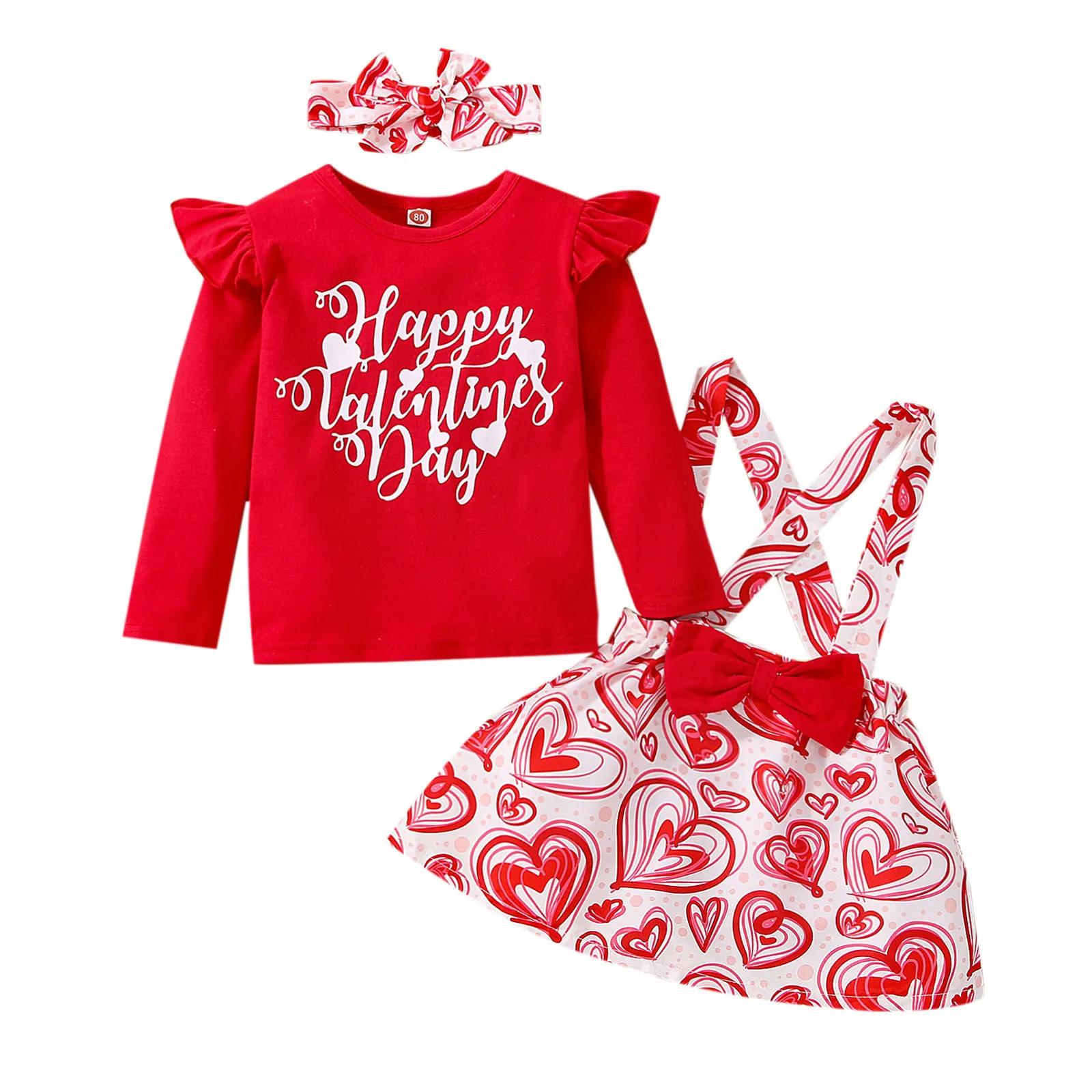 Skirts Baby Girls Suspenders Printed Valentine's T Tops Heart Two Piece Outfits for Teen Girls Matching Family Pajamas Fall
Skirts Baby Girls Suspenders Printed Valentine's T Tops Heart Two Piece Outfits for Teen Girls Matching Family Pajamas Fall