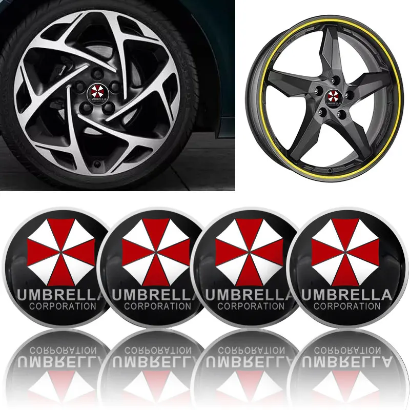 4pcs Car Wheel Center Hub Cap Badge Logo Emblem Tires Cover Sticker For Umbrella Corporation Car Styling Decoration Accessories
4pcs Car Wheel Center Hub Cap Badge Logo Emblem Tires Cover Sticker For Umbrella Corporation Car Styling Decoration Accessories