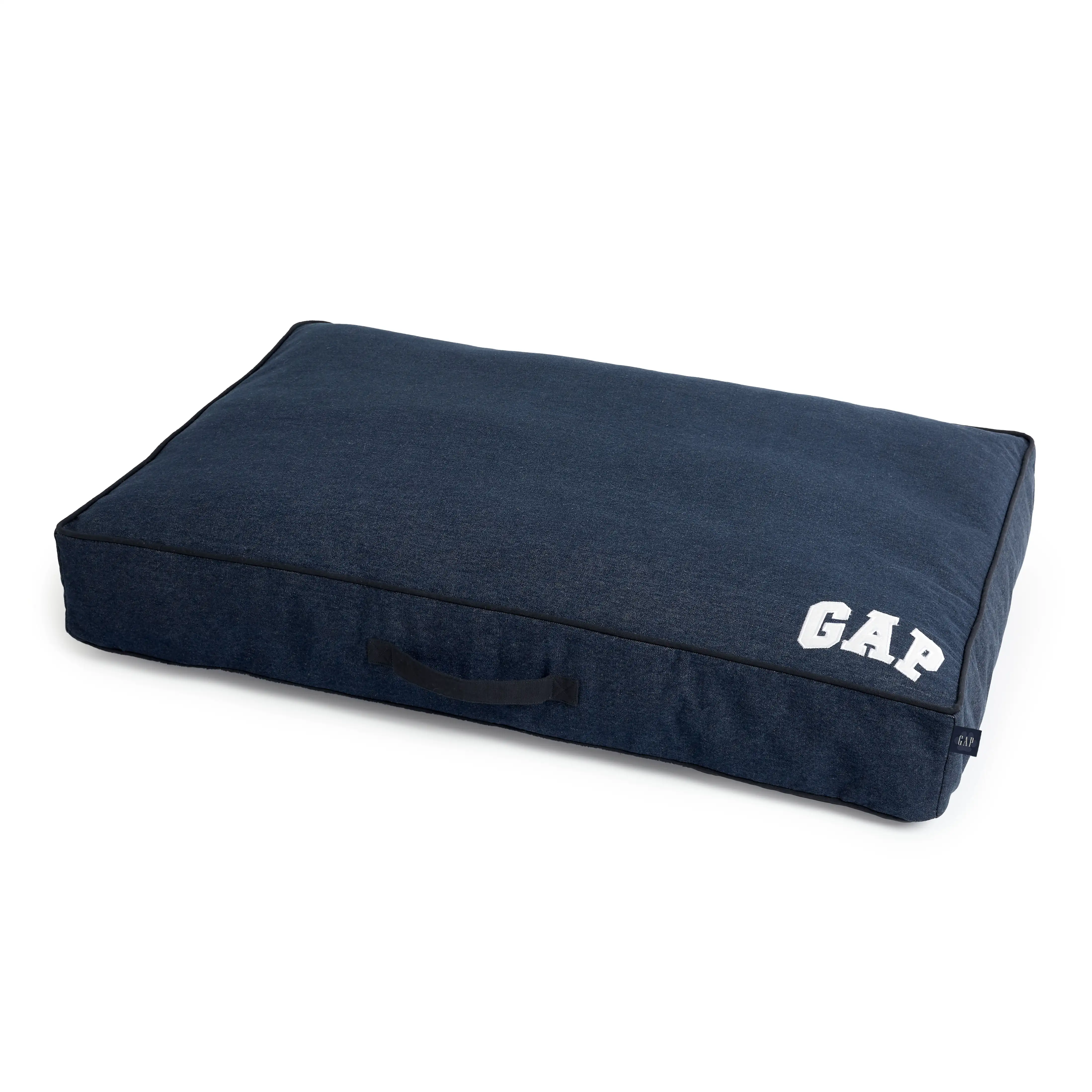 HMTX Denim Logo Flat Pet Bed with Embroidery, Organic Cotton Cover with Zipper Closure, Small 36" x 24", Dark Blue
HMTX Denim Logo Flat Pet Bed with Embroidery, Organic Cotton Cover with Zipper Closure, Small 36" x 24", Dark Blue