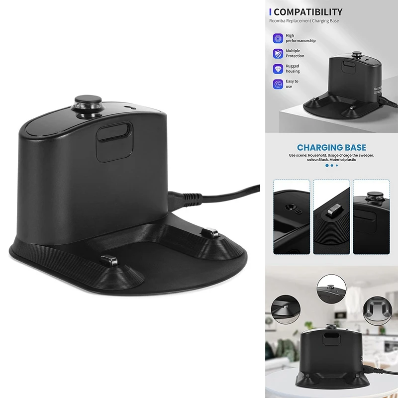 Charger Dock Station For Irobot Roomba E5 E6 I1 I3 I4 I6 I7 I8 500 600 700 800 900 Series Charging Base
Charger Dock Station For Irobot Roomba E5 E6 I1 I3 I4 I6 I7 I8 500 600 700 800 900 Series Charging Base