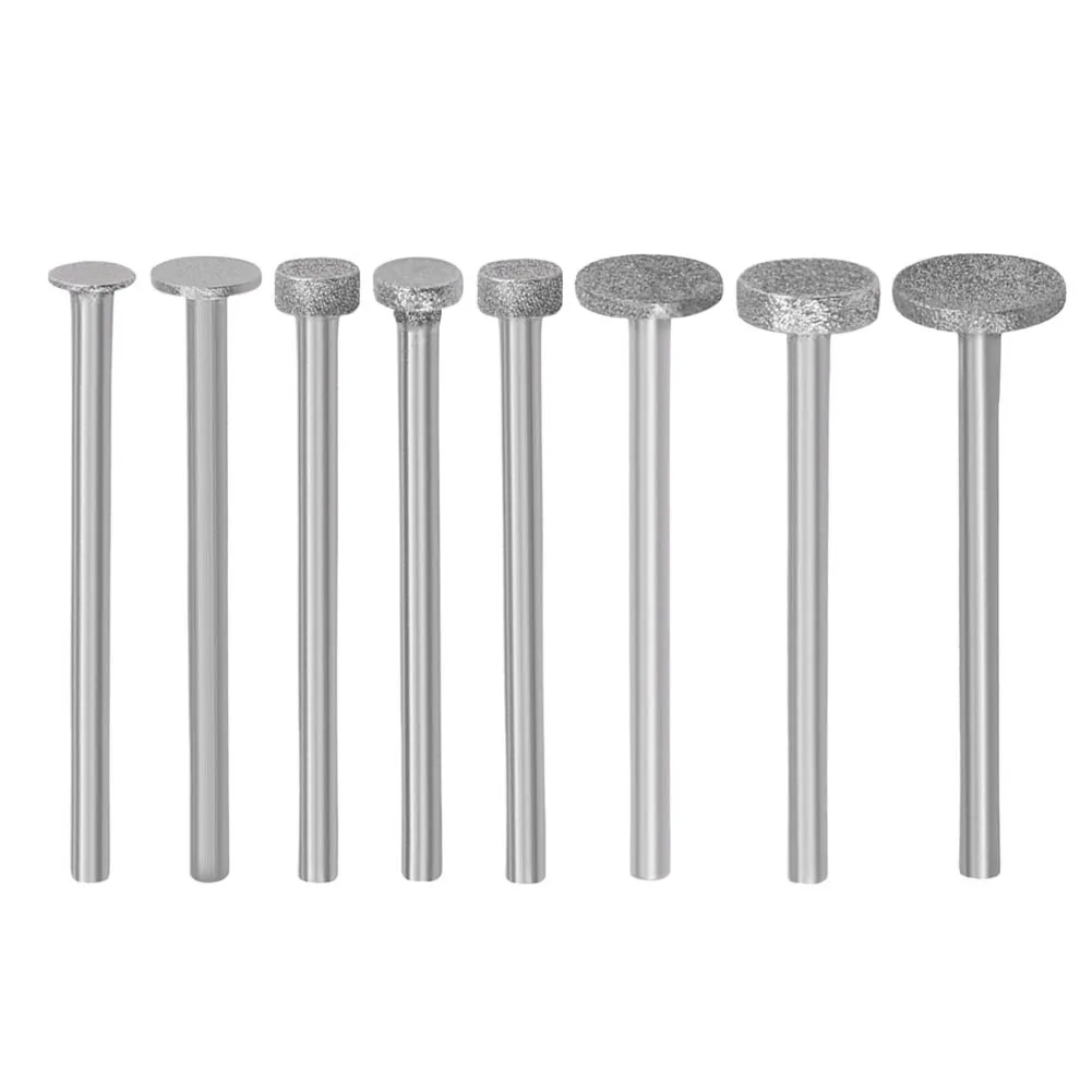Abrasives Grinding Wheel Polishing Jade 3mm Shank 6/8/10/10mm Abrasive Diamond For Carving Engraving Hollowing
Abrasives Grinding Wheel Polishing Jade 3mm Shank 6/8/10/10mm Abrasive Diamond For Carving Engraving Hollowing