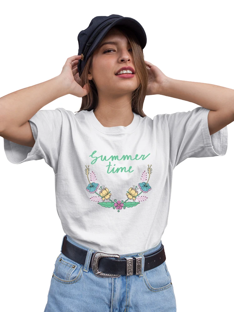 Yeskuni Fashion Lady Summer Time T-shirt Urban Street Casual Ropa Tumblr Mujer White Comfy Simple Women Tee Shirt Dropship
Yeskuni Fashion Lady Summer Time T-shirt Urban Street Casual Ropa Tumblr Mujer White Comfy Simple Women Tee Shirt Dropship