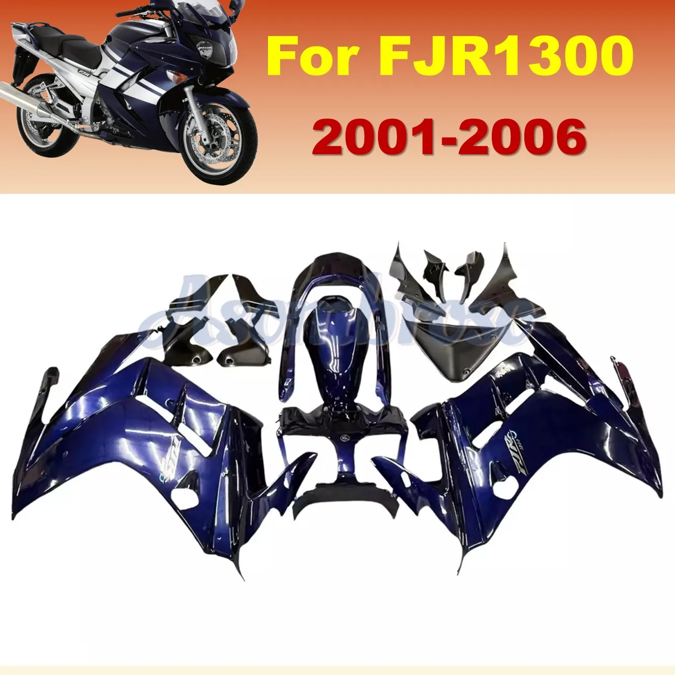 Комплект обтекателей для мотоцикла подходящий FJR1300 2001 2004 2006 обтекатели кузова FJR