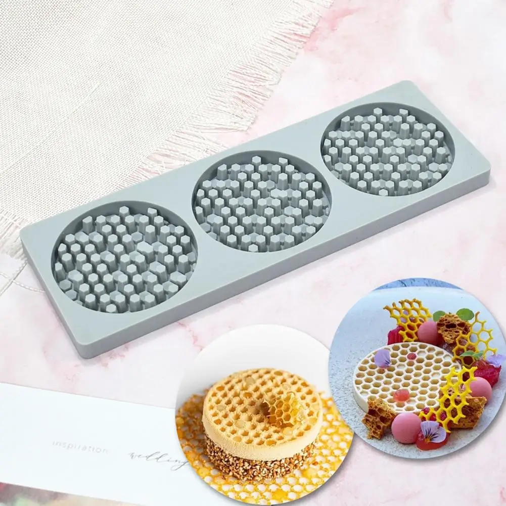 Fondant Mold Durable Non-stick Safe 3D Honeycomb Lace Mat Cake Fondant Mold Baking Tool Household Supplies
Fondant Mold Durable Non-stick Safe 3D Honeycomb Lace Mat Cake Fondant Mold Baking Tool Household Supplies