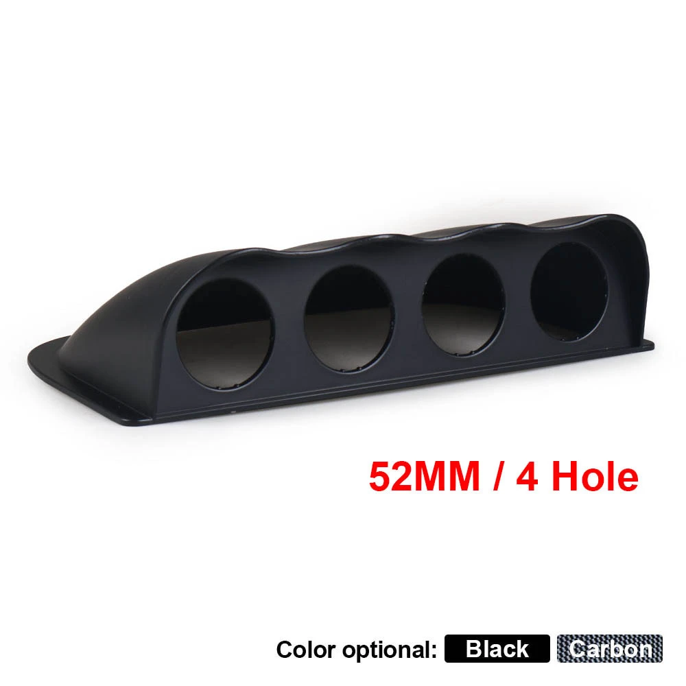 2'' 52MM Universal Racing 4 Holes Dash Board Quad Gauge Holder Pod ABS Dashboard For 2inch Car Gauges Car Meter
2'' 52MM Universal Racing 4 Holes Dash Board Quad Gauge Holder Pod ABS Dashboard For 2inch Car Gauges Car Meter