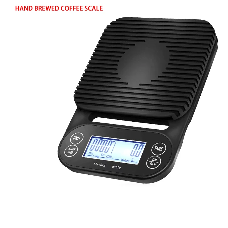 Coffee Kitchen Scale 3kg/0.1g Weighing Time Electronic Digital Intelligent Kitchen Scale Sensor High-precision Electronic Scale
Coffee Kitchen Scale 3kg/0.1g Weighing Time Electronic Digital Intelligent Kitchen Scale Sensor High-precision Electronic Scale