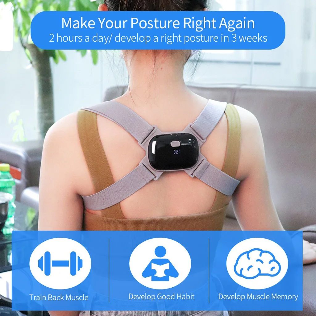 Smart Reminder Intelligent Belt Posture Brace Support Corrector Back Sport Headbands for Women Thin Kids Sport Headbands Girls
Smart Reminder Intelligent Belt Posture Brace Support Corrector Back Sport Headbands for Women Thin Kids Sport Headbands Girls