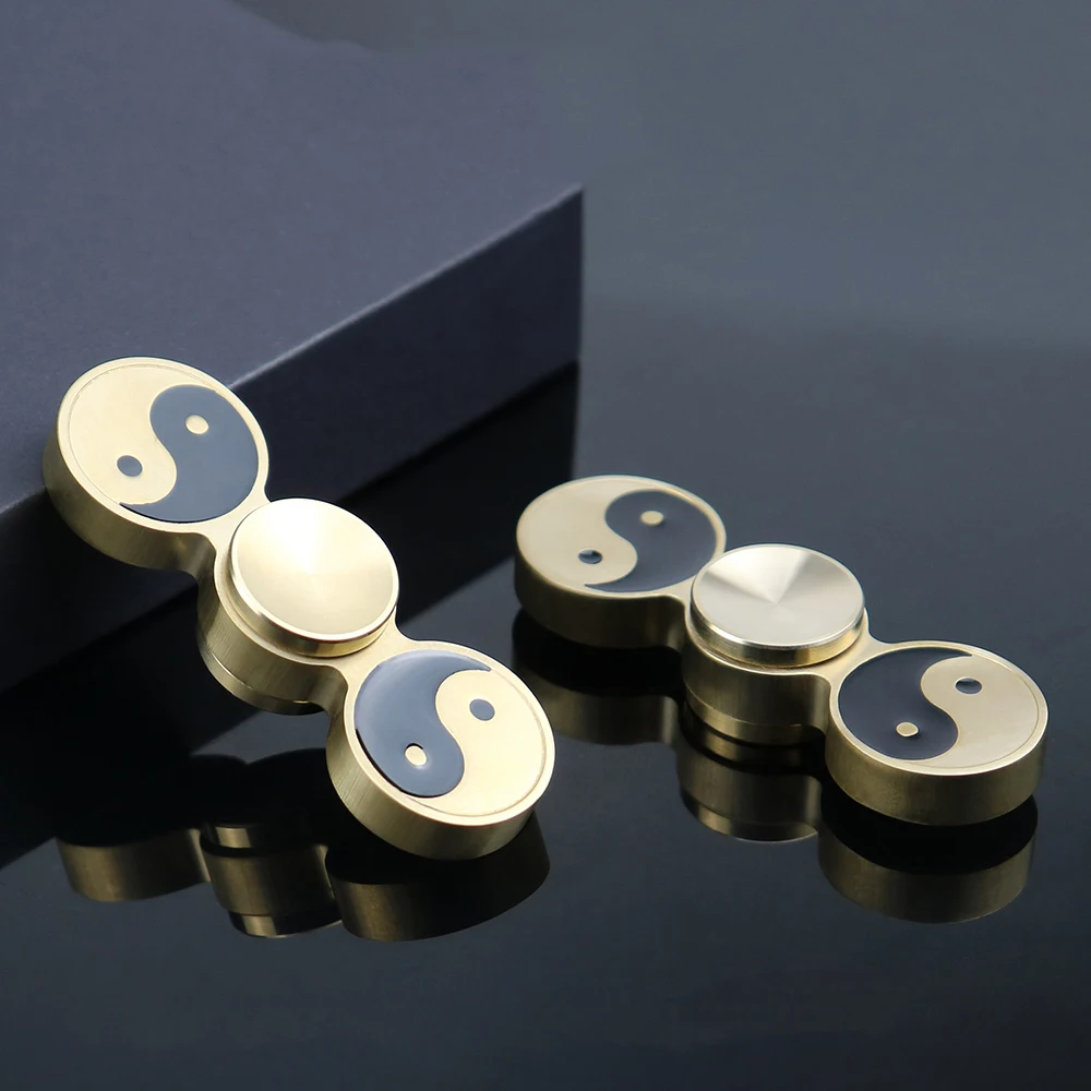 Hand Spinner Fingertip Gyro Tai Chi Pure Copper Finger Gyro Metal Children Adult Decompression Fidget Toys juguete antiestres
Hand Spinner Fingertip Gyro Tai Chi Pure Copper Finger Gyro Metal Children Adult Decompression Fidget Toys juguete antiestres