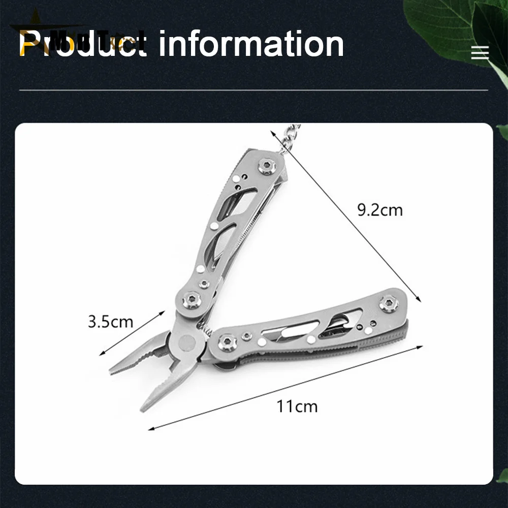 Portable Multitool 420 Stainless Steel Multitool Pliers Knife Screwdriver for Outdoor Survival Camping Hiking Hand Tool
Portable Multitool 420 Stainless Steel Multitool Pliers Knife Screwdriver for Outdoor Survival Camping Hiking Hand Tool