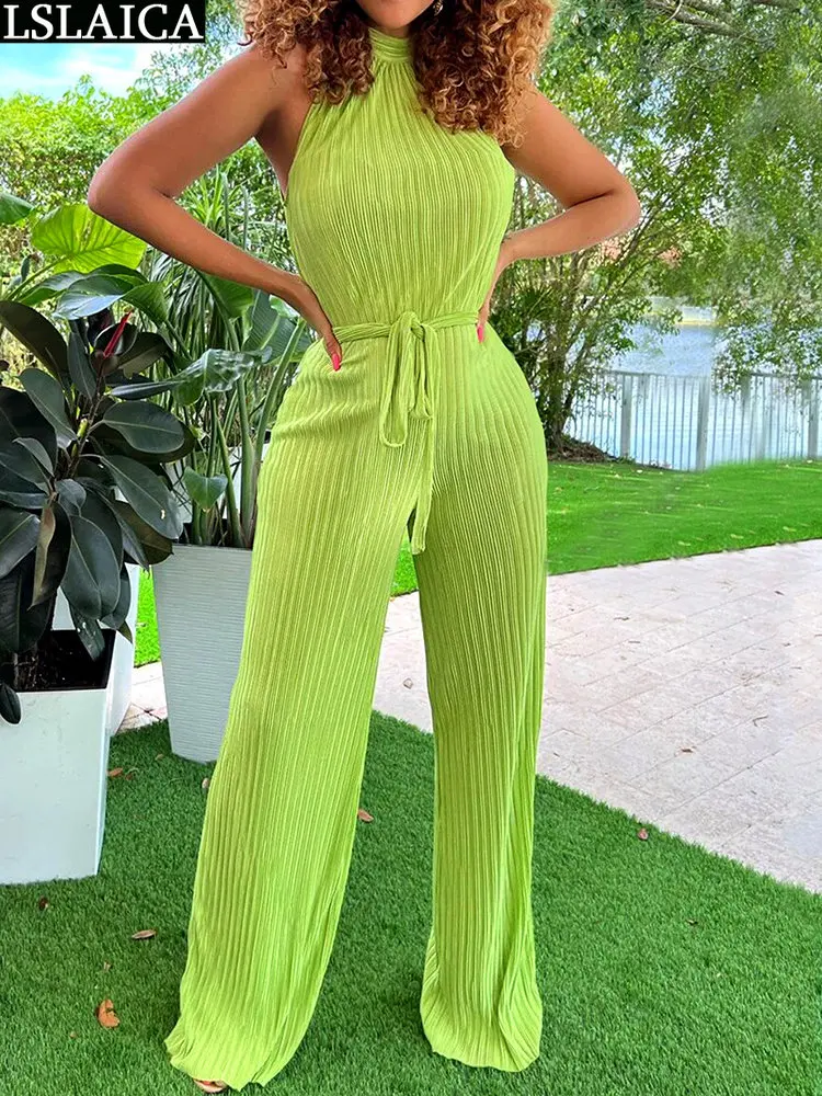 Sleeveless Bodysuit Women Bandage Jump Suits Solid Color Sexy outfit Club Fashion Womens One Piece Summer Outfits Jumpsuits 2023
Sleeveless Bodysuit Women Bandage Jump Suits Solid Color Sexy outfit Club Fashion Womens One Piece Summer Outfits Jumpsuits 2023