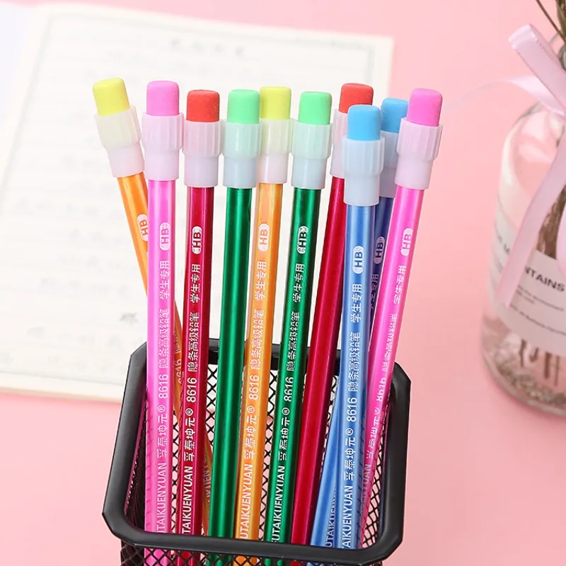10pcs/set Wooden Lead Pencils with Eraser for Children Learn Drawing Sketching Painting Writing Tool Student School Supplies
10pcs/set Wooden Lead Pencils with Eraser for Children Learn Drawing Sketching Painting Writing Tool Student School Supplies