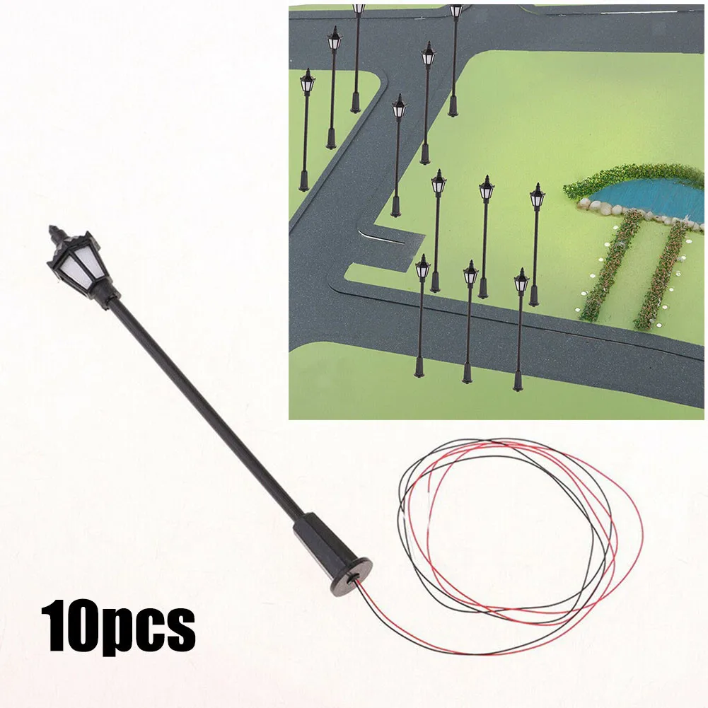 10-Pack LED Street Light Suitable for Scene Model Lights Garden Decoration or DIY Ecological Bottle Materials
10-Pack LED Street Light Suitable for Scene Model Lights Garden Decoration or DIY Ecological Bottle Materials