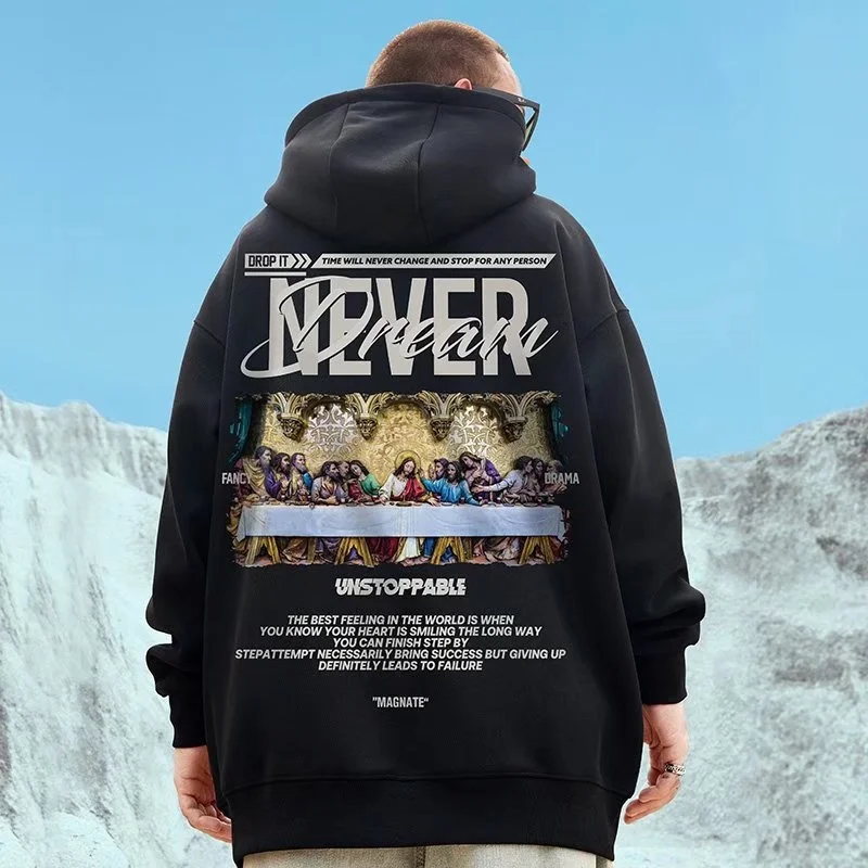 New men and women couples hooded sweater fashion personality printing loose cardigan jacket casual sports top
New men and women couples hooded sweater fashion personality printing loose cardigan jacket casual sports top